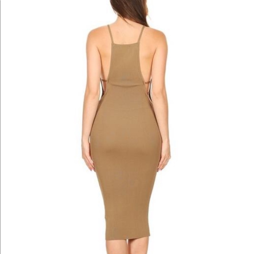 Open Side Bodycon Dress - Picture 2 of 3